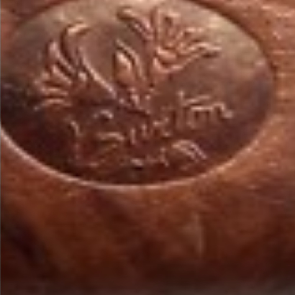 BUXTON Genuine High Grade Leather 8” Wallet w Checkbook Cover Marbled Brown EEUC - Picture 7 of 13